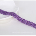 Natural Loose Strands Amethyst Loose Beads Size 2mm 3mm Diamond Shaped Crystal Beads